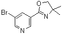 CAS # 923276-49-7, 3-Bromo-5-(4,5-dihydro-4,4-dimethyl-2-oxazolyl)pyridine