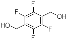 structure of CAS# 92339-07-6, 2,3,5,6-Tetrafluoro-1,4-benzenedimethanol