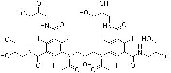 Iodixanol molecular structure (CAS 92339-11-2)