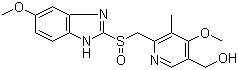 structure of CAS# 92340-57-3, 5'-Hydroxyomeprazole