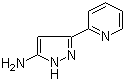 structure of CAS# 92352-29-9, 5-吡啶-2-基-2H-吡唑-3-胺