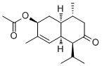 CAS 登录号：923950-05-4, 3-乙酰氧基-4-杜松萜烯-8-酮