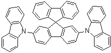 structure of CAS# 924899-38-7, 9,9'-(9,9'-Spirobi[9H-fluorene]-2,7-diyl)bis-9H-carbazole