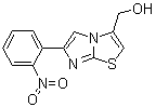 structure of CAS# 925437-85-0, 6-(2-Nitrophenyl)imidazo[2,1-b]thiazole-3-methanol