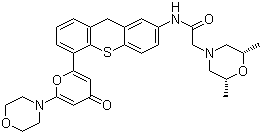 structure of CAS# 925701-49-1, KU-60019