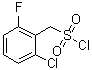 2-Chloro-6-fluorobenzenemethanesulfonyl chloride molecular structure (CAS 926257-07-0)
