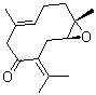 (4S,5S)-(+)-Germacrone 4,5-epoxide molecular structure (CAS 92691-35-5)