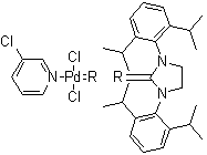PEPPSI(TM)-SIPr catalyst molecular structure (CAS 927706-57-8)