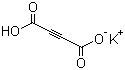 structure of CAS# 928-04-1, Acetylenedicarboxylic acid monopotassium salt