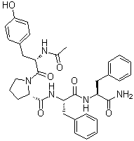 CAS # 928007-64-1, Skinasensyl, N-Acetyl-L-tyrosyl-L-prolyl-L-phenylalanyl-L-phenylalaninamide, Acetyl tetrapeptide 15