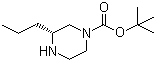 CAS # 928025-57-4, (3R)-3-Propyl-1-piperazinecarboxylic acid tert-butyl ester