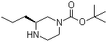 CAS # 928025-58-5, (3S)-3-Propyl-1-piperazinecarboxylic acid tert-butyl ester