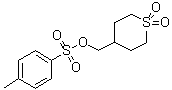 CAS # 928149-12-6, (1,1-Dioxidotetrahydro-2H-thiopyran-4-yl)methyl 4-methylbenzenesulfonate, Toluene-4-sulfonic acid (1,1-dioxohexahydro-1-thiopyran-4-yl)methyl ester, Toluene-4-sulfonic acid (1,1-dioxotetrahydrothiopyran-4-yl)methyl ester