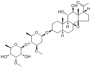 Tenacissoside F molecular structure (CAS 928151-78-4)