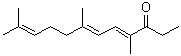 4,7,11-Trimethyl-4,6,10-dodecatrien-3-one molecular structure (CAS 92860-01-0)
