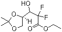 CAS 登录号：928797-50-6, 3-(2,2-二甲基-1,3-二氧戊环-4-基)-2,2-二氟-3-羟基丙酸乙酯