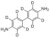 structure of CAS# 92890-63-6, Benzidine-d8
