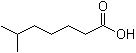structure of CAS# 929-10-2, 6-Methylheptanoic acid