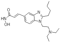 structure of CAS# 929016-96-6, Pracinostat