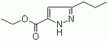 structure of CAS# 92945-27-2, Ethyl 3-n-propylpyrazole-5-carboxylate