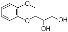 structure of CAS# 93-14-1, Guaifenesin