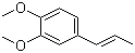 structure of CAS# 93-16-3, Methyl isoeugenol