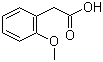 2-Methoxyphenylacetic acid molecular structure (CAS 93-25-4)
