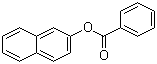 苯甲酸萘酚酯分子结构 (CAS 93-44-7)