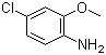 4-Chloro-2-methoxyaniline molecular structure (CAS 93-50-5)