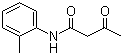 structure of CAS# 93-68-5, 2'-Methylacetoacetanilide
