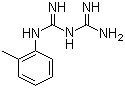 1-邻甲苯双胍分子结构 (CAS 93-69-6)