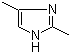 2,4-二甲基咪唑分子结构 (CAS 930-62-1)