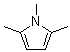 structure of CAS# 930-87-0, 1,2,5-Trimethylpyrrole