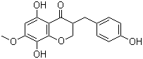 8-O-Demethyl-7-O-methyl-3,9-dihydropunctatin molecular structure (CAS 93078-83-2)