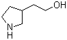 吡咯烷-3-乙醇分子结构 (CAS 931-44-2)