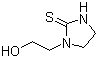 1-(2-羟乙基)-2-硫代咪唑烷酮分子结构 (CAS 932-49-0)