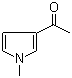 3-乙酰基-1-甲基吡咯分子结构 (CAS 932-62-7)