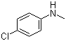 4-氯-N-甲基苯胺分子结构 (CAS 932-96-7)