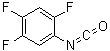 structure of CAS# 932710-67-3, 2,4,5-Trifluorophenyl isocyanate