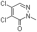 4,5-二氯-2-甲基-2H-哒嗪-3-酮分子结构 (CAS 933-76-6)