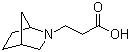 structure of CAS# 933735-39-8, 2-Azabicyclo[2.2.1]heptane-2-propanoic acid