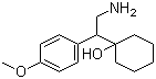 structure of CAS# 93413-77-5, 1-[2-Amino-1-(4-methoxyphenyl)ethyl]cyclohexanol