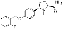structure of CAS# 934240-30-9, Raxatrigine
