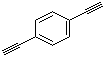 structure of CAS# 935-14-8, 1,4-Diethynylbenzene