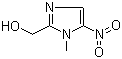1-甲基-5-硝基-2-羟甲基咪唑分子结构 (CAS 936-05-0)
