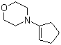 N-(1-环戊烯基)吗啉分子结构 (CAS 936-52-7)