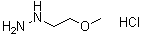 (2-Methoxyethyl)hydrazine hydrochloride molecular structure (CAS 936249-35-3)