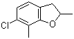 CAS # 936322-69-9, 6-Chloro-2,3-dihydro-2,7-dimethylbenzofuran