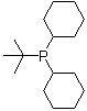 叔丁基二环己基膦分子结构 (CAS 93634-87-8)