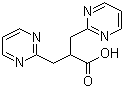 3-(Pyrimidin-2-yl)-2-[(pyrimidin-2-yl)methyl]propanoic acid molecular structure (CAS 936643-76-4)